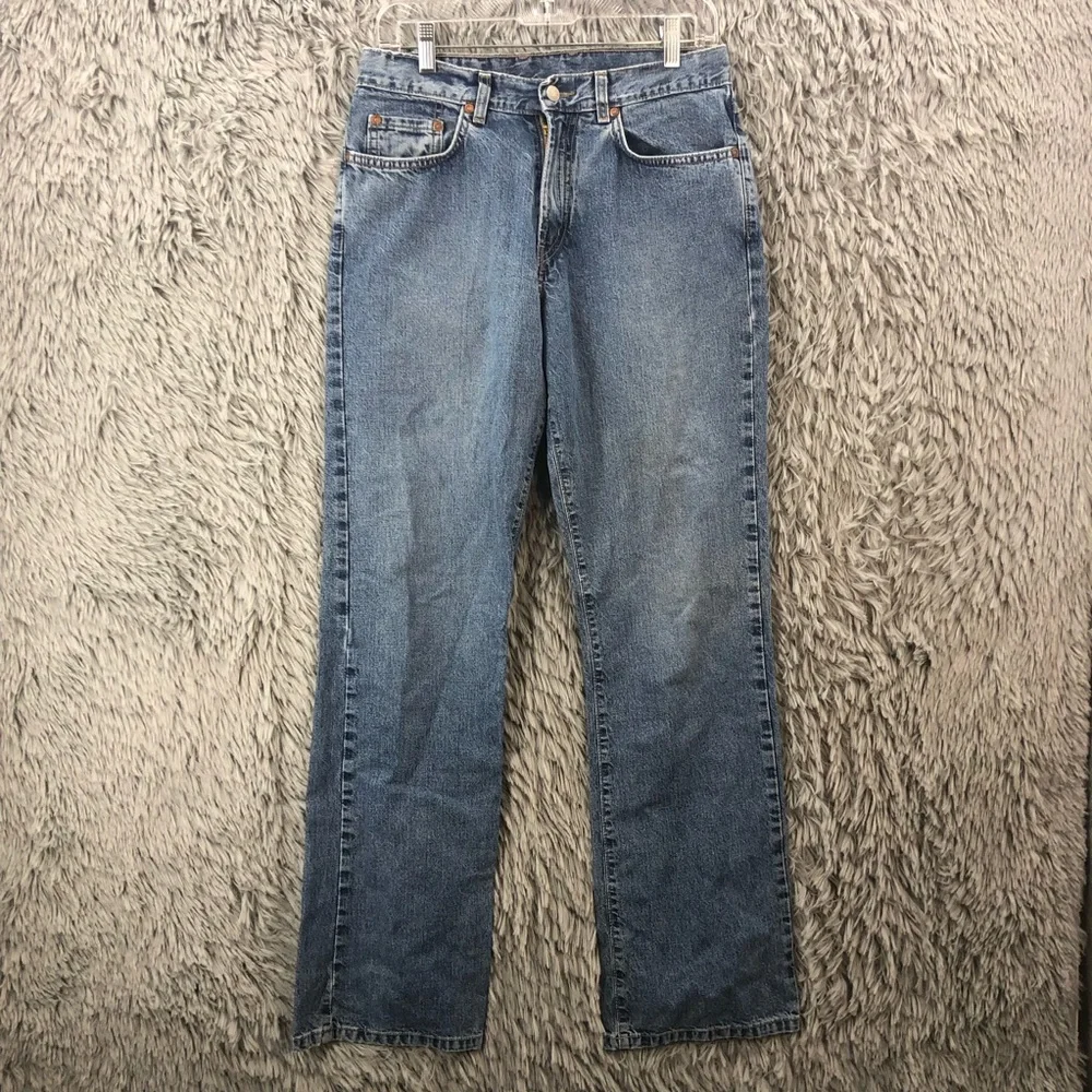 Lucky Brand Jeans Vintage Womens Size 12 Blue Low Rise Flare